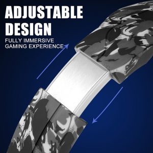 PS4 Wired Camouflage Gaming Headset PC Computer Gamer Gaming Laptop Microphone Brand New Light Music Stereo Headset Big Headset