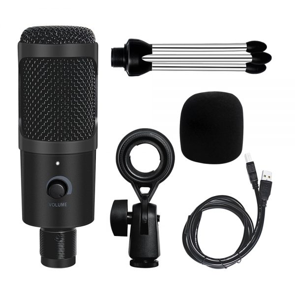 USB Microphone Professional Condenser Microphones For PC Computer Laptop Recording Studio Singing Gaming Streaming Mikrofon