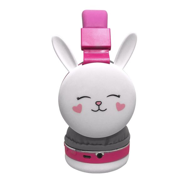 Cute Kids Girl Cartoon Blueooth Headphones 3D Cat Rabbit Animal Wireless Music Helmet Gaming Headset For Moible Phone MP3 PC