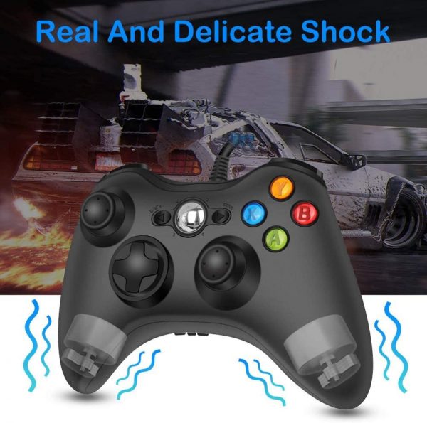 Wired USB Game Controller For PC Computer Laptop Joystick Gamepad With Vibration For WinXP/Win7 8 10 Gamepads