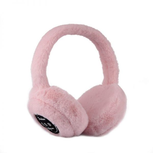 Bluetooth Wireless Headphone With Microphone Warm Ear Winter Cosque Girls Music Phone Cascos Kids Children Helmet Christmas Gift